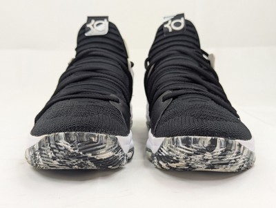 Nike Zoom KD 10 Kevin Durant Oreo Flyknit Basketball Shoe  display picture 2