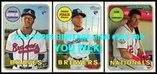 2018 TOPPS Heritage High #501-700 Your Choice $2 or 2 Card Minimum YOU PICK!
