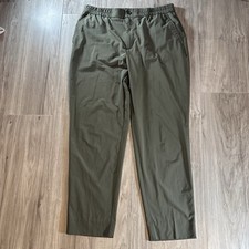 Banana Republic Green Pull On Elastic Waist Pants Size Medium