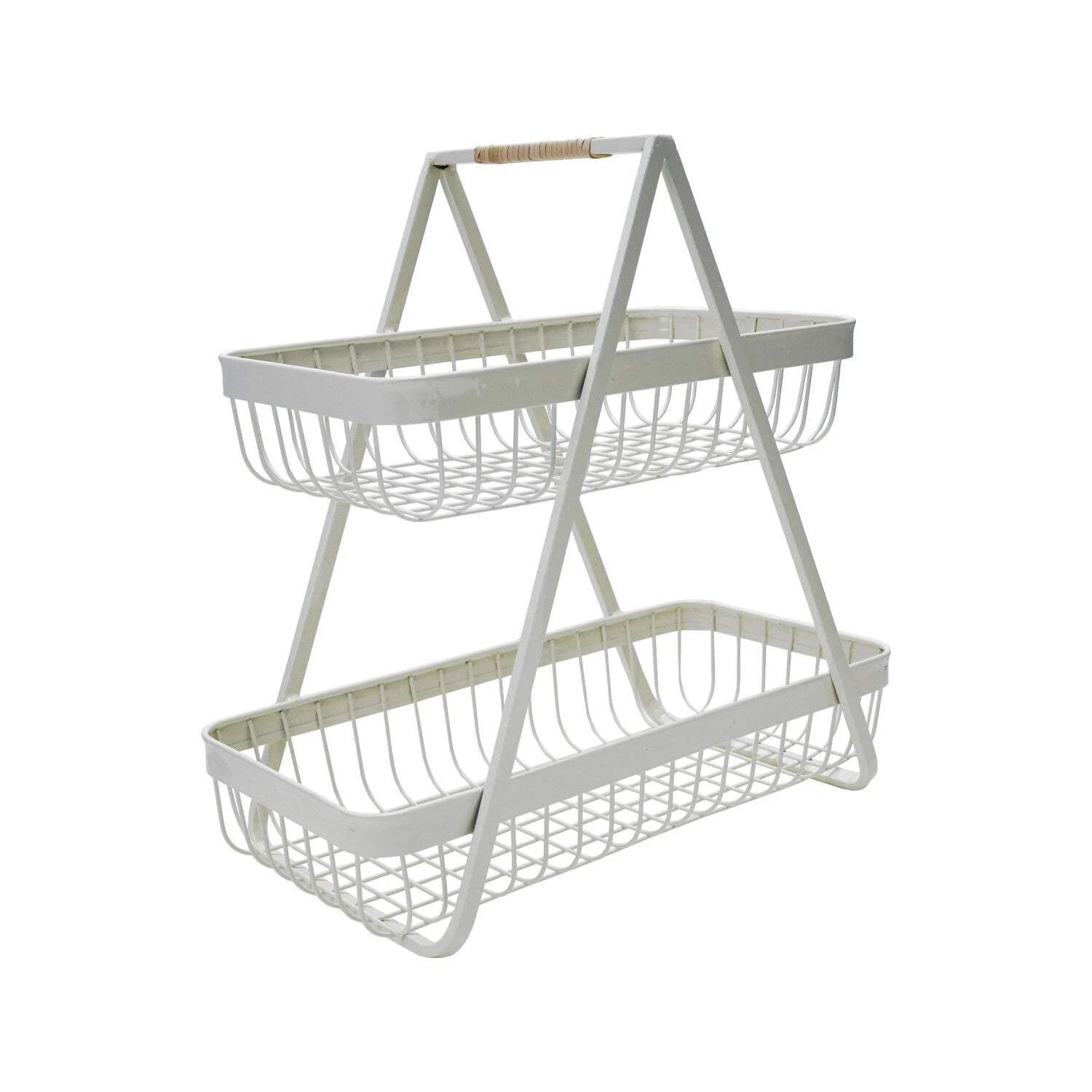 Creative Co-Op Wire Tray Baskets - Thumbnail 4