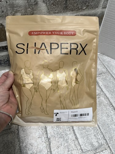 SHAPERX Shapewear voor vrouwen. Buikcontrole bodysuit met billenlifting, bodyshaper voor het hele lichaam, Beige, XXS-XS