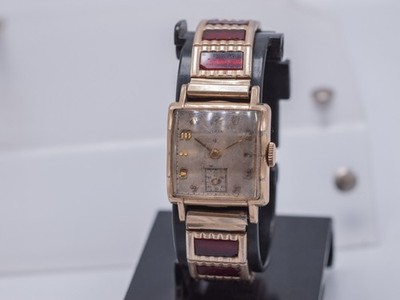 4u2fix - 1951 - Elgin 554 17j Adj'd Men's 26mm Hand Wind 10k RGP Watch