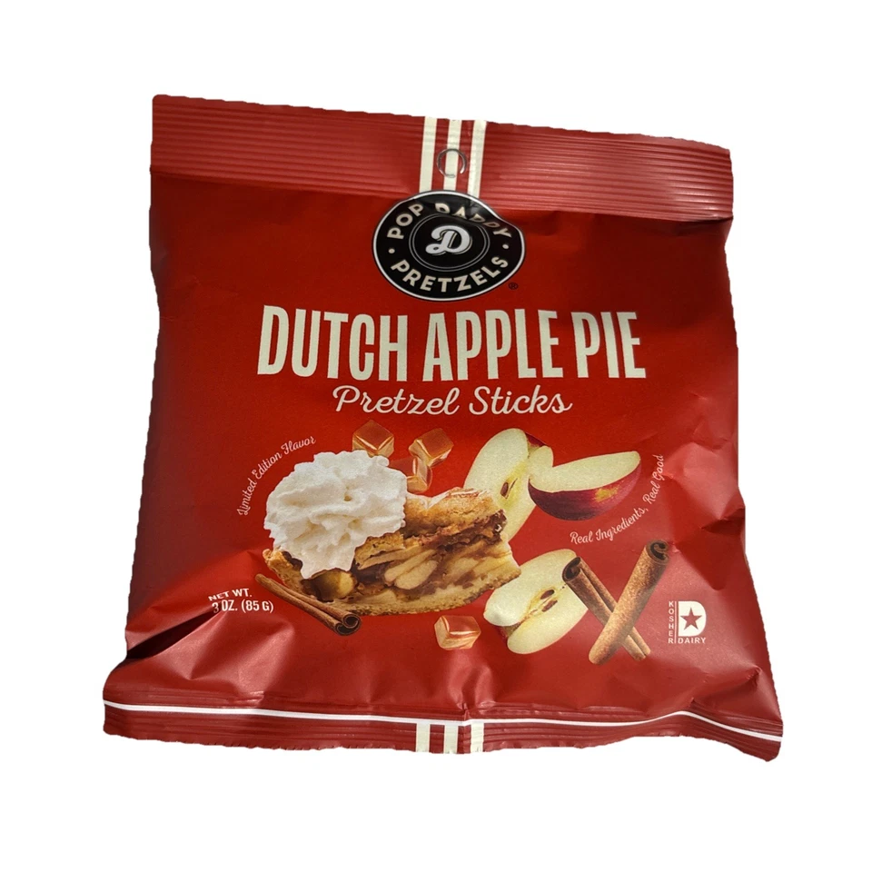 Paquete de 3 palos de pretzel gourmet variedad Pop Daddy, bolsas de bocadillos (3 BOLSAS) Foto 4 de 4