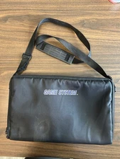 Sega Game Gear System Nylon Black Carrying Case Bag for Game System- fast ship