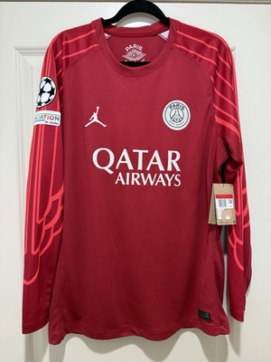 Nike Air Jordan Paris Saint-Germain Mens LARGE Goalkeeper Jersey
