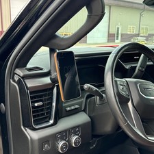 Custom phone mount for 2022-2026 Chevy Silverado 1500 2500 Sierra grab handle