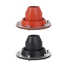 Silicone Tent Stove Jack Pipe Flashing Boot for Log Cabin Yurt Hot Stove