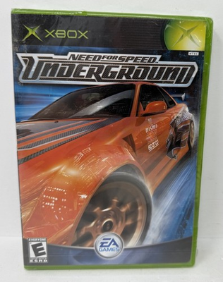 #ad #ad NEED FOR SPEED : UNDERGROUND XBOX MICROSOFT BRAND NEW SEALED SEE IMAGES $65.09