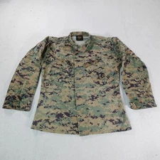 USMC Propper Woodland MARPAT Shirt Mens Small Short Camo Combat MCCUU Blouse