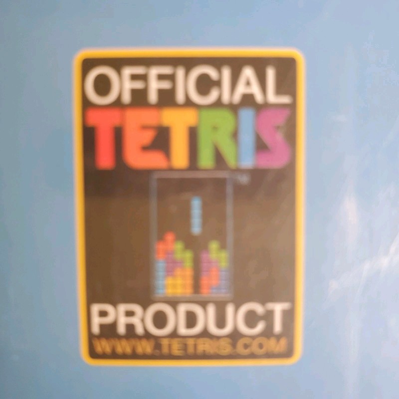 NWT Official TETRIS Classic 7 Piece! Full Bed In Bag Comforter Set Video Gamer