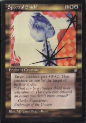 Spectral Shield - Ice Age: #302, Magic: The Gathering Lp C354