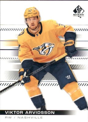 2019-20 SP Authentic #46 Viktor Arvidsson - HKY