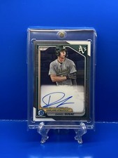 2024 Bowman Chrome Daniel Susac (ATH) Base Autograph Handwritten New Mag Holder