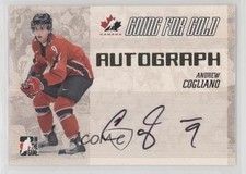 2007 ITG Going for Gold World Junior Championships Andrew Cogliano Auto 4gd