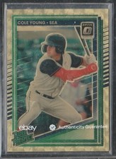 Cole Young 1/1 One of One  2025 Panini Donruss Rated Prospect Gold
