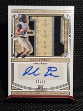 2020 Panini Game Used RPA & Numbered /99 Jared Pinkney 121