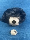 Vintage 4” JDK Kestner 1989 Porcelain Asian Doll Head w/outfit Black Wig Teeth — photo 3