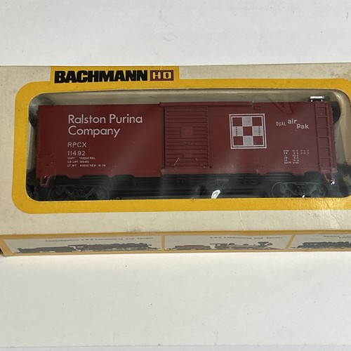 Bachmann HO Ralston Purina Company 41’ Caja Acero Coche RPCX 11492 Nuevo Dmg Caja | Condition: New