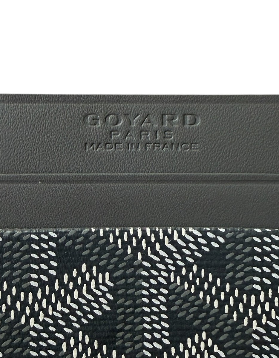 Goyard Grey Goyardine Canvas Saint Sulpice Card Holder | eBay
