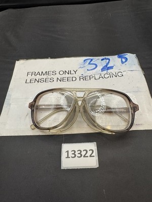 American Optical Safety Two Tone Aviator Glasses Z87-2 F6000