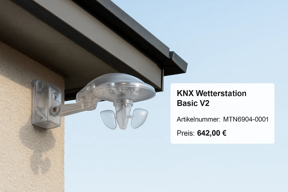 KNX Wetterstation, Wetterzentrale, Regensensor, Windsensor NEU - Bild 2 von 2