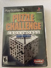 Puzzle Challenge: Crosswords & More (Sony PlayStation 2, PS2) CIB Complete 