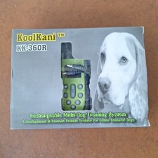 KoolKani Remote Waterproof Rechargeable 1- Dog Training Shock Collar