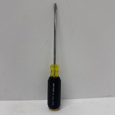 Armstrong 10&rdquo; Philips Head Screw Driver 66-526 w/ Yellow Handle & Black Grip NOS