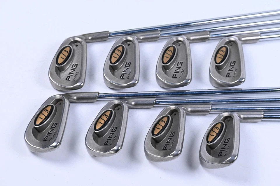 Ping i3 O-Size Irons / 3-PW / Black Dot / Regular Flex Ping Cushin JZ Shafts - Image 2 of 4