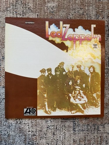LED Zeppelin II 1969 Vinyl LP Album, Atlantic SD 19127, Gatefold Record