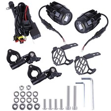 2x LED F&uuml;r BMW R1200GS F800GS Motorrad Nebelleuchte Zusatzscheinwerfer Lauflicht