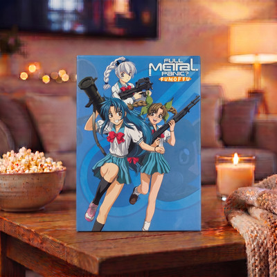 Full Metal Panic? Fumoffu Gesamtausgabe 4 DVDs Anime ADV Films Schuber + Poster