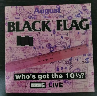 Black Flag Whos Got The 10½?   Original 1986 Pressung, SST Records Vinyl LP