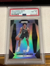 2017-18 Panini Prizm - Jarrett Allen Silver #154 (RC) PSA 8 #60400586