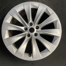 Front Tesla Model X Silver OEM Wheel 20” 2016-2021 Factory Original Rim 97800