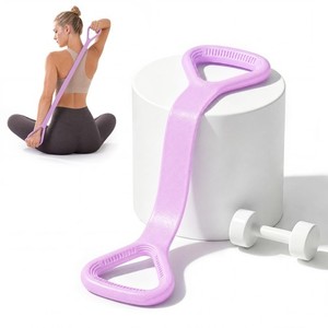 Bande d'exercices - Graphique 8 Bandes de résistance avec poignées, 25 Lb Rope de tension...