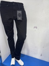 JORDAN CRAIG BLACK SEAN FIT CLEAN JEANS