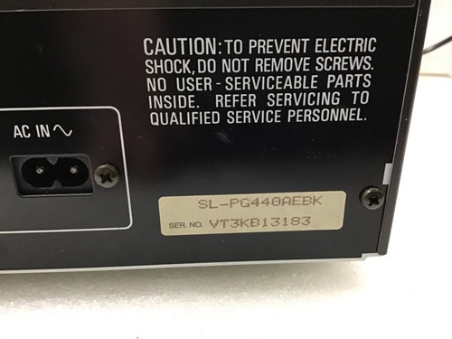 Iconic 90’s Retro Technics SL-PG440A CD Compact Disc Player full working order - Picture 7 of 7