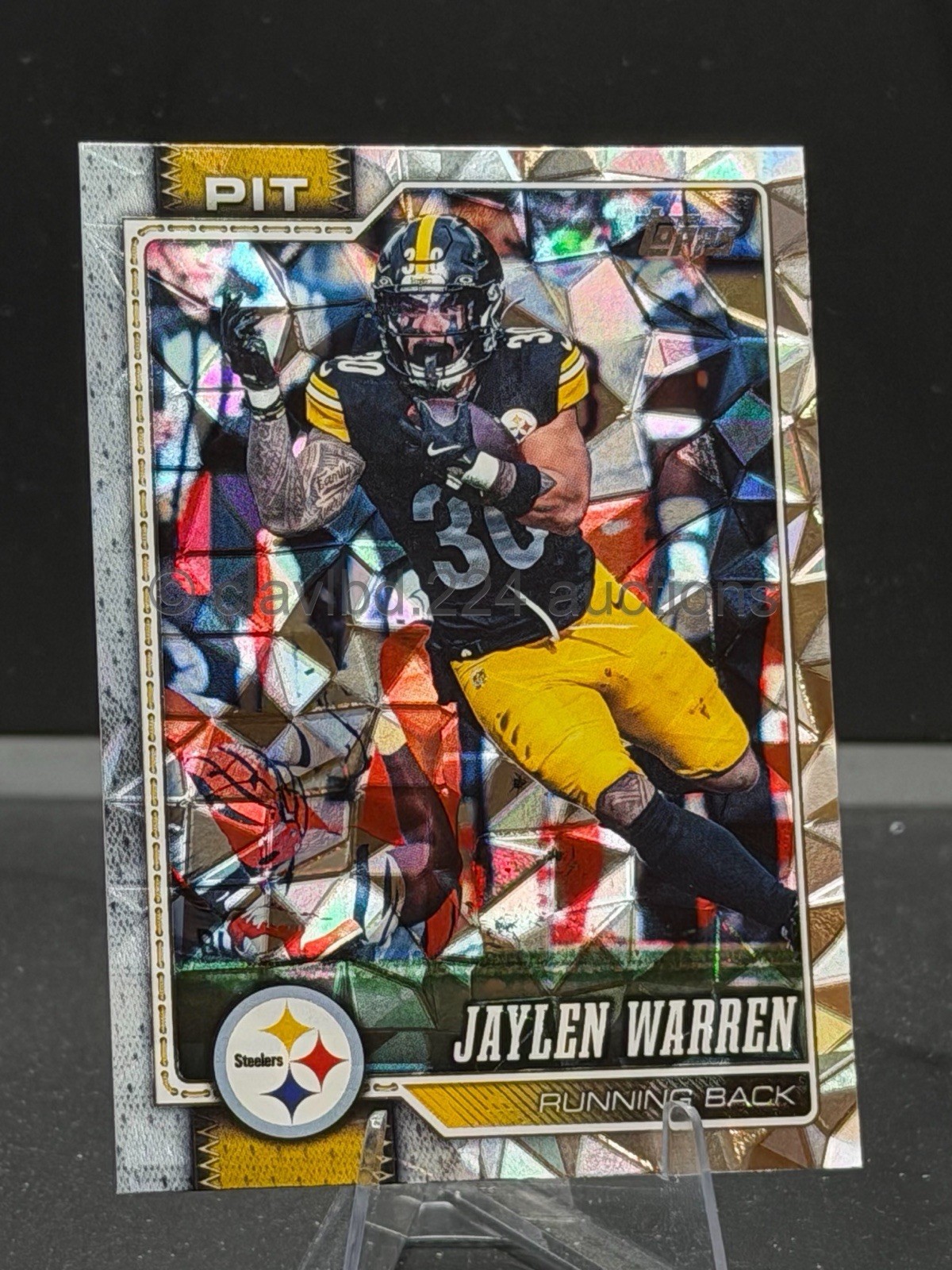 NFL 2026 TOPPS - Jaylen Warren - Diamante Foil #174  Steelers