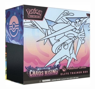 NAIC_Chaos Rising エリートトレーナーボックス/ETB Pokémon TCG Mega Evolution - Chaos Rising Pokémon Center Elite