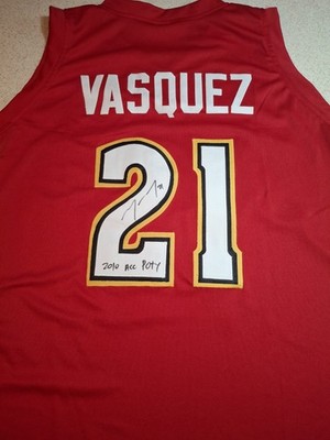 Greivis Vasquez Maryland Terrapins Terps Signed XL Jersey