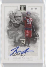 2016 Panini Impeccable Rookie Auto Silver /25 Noah Spence #116 Rookie Auto RC