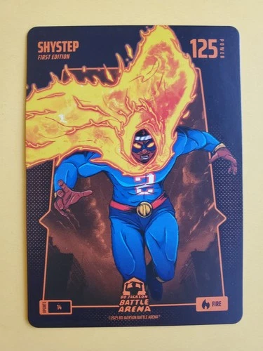 2025 Bo Jackson Battle Arena Alpha Update Orange #14 Shystep - First Edition