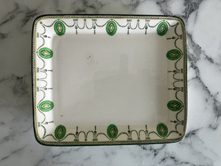 Royal Doulton Countess 7.5" x 6.25" Rectangular Plate Probably Butter Dish Base