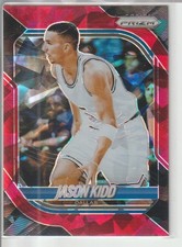 Jason Kidd 2025-26 Panini Prizm #187 Red Cracked Ice Prizm – Ships Free!