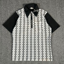 Vintage 70s Nat Nast Bowling Shirt H H Hardware Zip Mens Medium Chainstitched