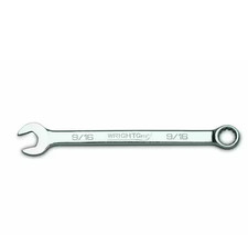 Wright Tool 1118 2.0 12-Point Satin 9/16" WrightGrip Combination Flat Wrench