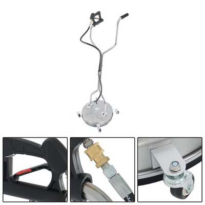 #ad #ad LABLT 18quot; Dual Handle Quick Connect Pressure Washer Surface Cleaner 6000PSI $130.13