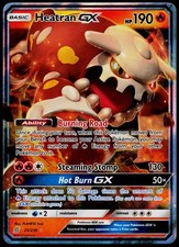 Heatran GX 25/236 Unified Minds - Holo Pokemon - LP