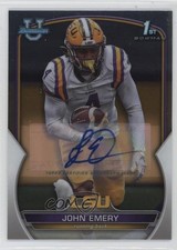 2022 Bowman U Chrome Chrome Prospect Auto John Emery Jr John Emery #67 Auto uk2